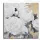 OBRAZ NA PŁÓTNIE WHITE FLOWER -A- 90 3,7 90 cm